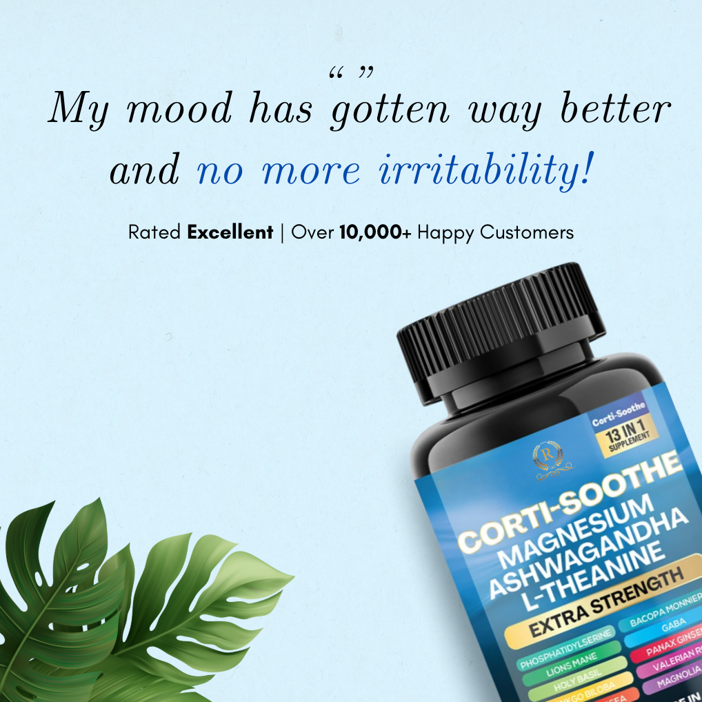 Corti-Sooth: Natural Cortisol Support & Stress Relief Formula